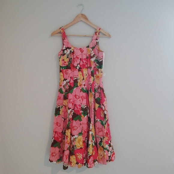 Talbots Dresses & Skirts - Talbots Floral Pink Sundress